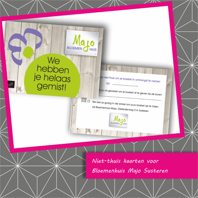 instaposts Majo kaarten